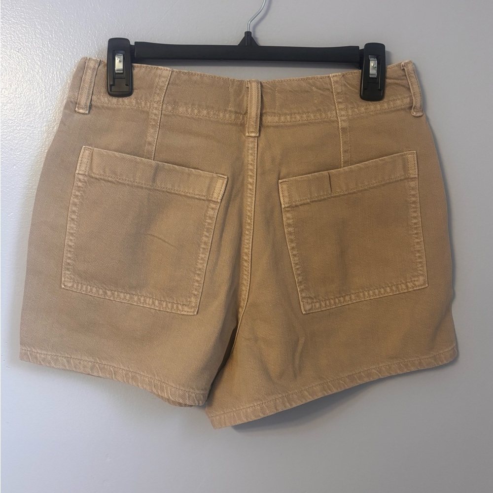 Universal Thread Khaki High-Rise Pleated Shorts - Picture 3 of 8
